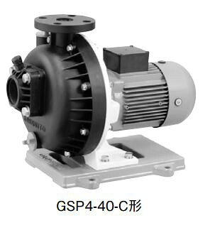 ●川本揚水機【GSP3-406-C0.4T】60サイクル 自吸式可塑性物質揚水機 三相200V 0.4kW GSP3形 カワホープ 塩水用〔GF〕