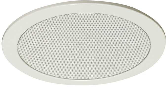 楽天市場】CP-123W TOA 小型天井埋込スピーカー用パネル 丸型 (白