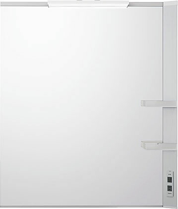 ●INAX/LIXIL 洗面化粧台 エスタ 【MNS1-601XJU】間口600mm 全高1900mm用 LED照明 1面鏡(大型鏡) ミラーキャビネット 受注生産〔GA〕