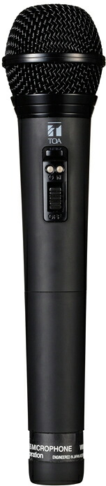 ●Яティーオーエー/TOA 音響機器【WM-1265B】ワイヤレスマイク ハンド型 ＰＬＬシンセサイザー方式 抗菌｜あいあいショップさくら 29,834円