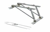 パナソニック エアコン 部材【CZ-US26-C】室外機据付部材 屋根置台(縦置) (アイボリー塗装)一般地〔FF〕｜あいあいショップさくら