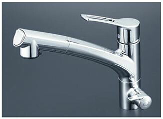 KVK 水栓金具【KM5061NCK】浄水器専用シングルレバー式シャワー付混合栓〔HB〕
