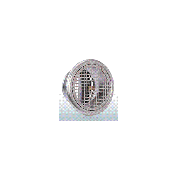 西邦産業【SED250C】角パンチング型8□×PITCH10・防火ダンパー付外壁用軽銀製風通し口・木目細か食べ物屋〔HF〕