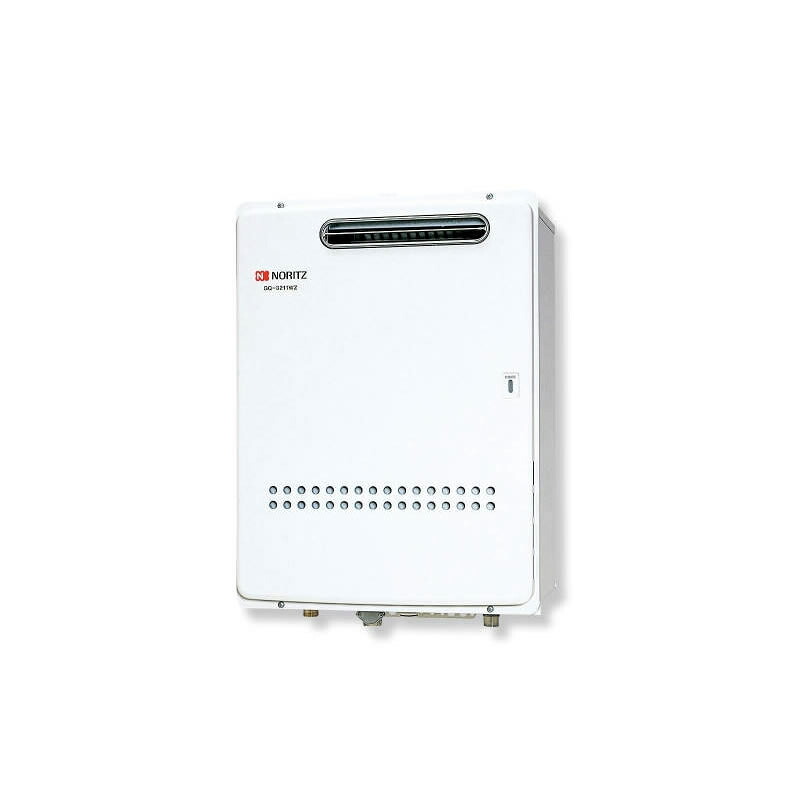 ●♪ノーリツ 業務用給湯器【GQ-3211WZ-3】都市ガス(12A/13A) 屋外壁掛設置 前方排気 リモコン別売 (旧品番 GQ-3211WZ-2)