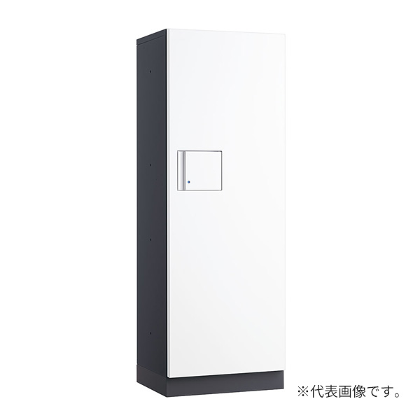 ●u.ダイケン 宅配ボックス【TBX-F2L-GW】前入れ前出し スチール(粉体焼付塗装) TBX-F2型 標準扉 防滴・共有仕様 機械式プッシュボタン錠 受注生産｜あいあいショップさくら