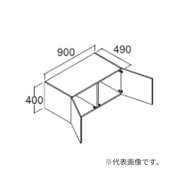 ●INAX/LIXIL 洗面かざり付ける台 クレヴィ【RBU-905C】アッパー収納家具 ご機嫌品位 間口900粍 うしろ押しラッチ扉 受注生み出すこと〔HB〕