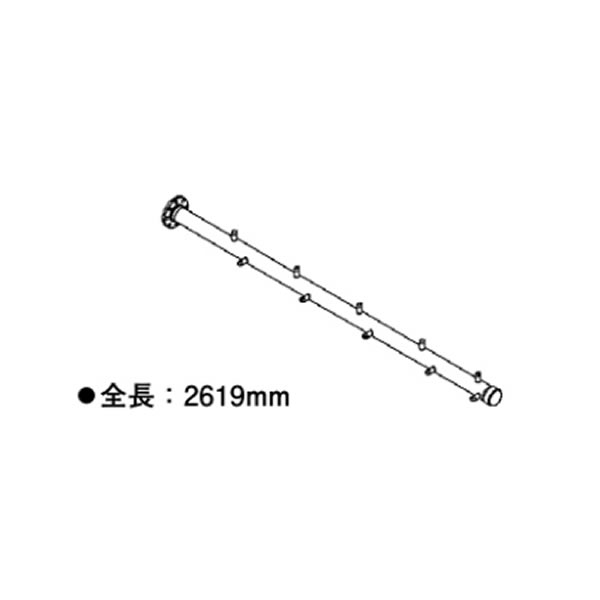 ●リンナイ 部材【UOP-SE50GHS-10W80NA】(23-5826) 屁っ放り配管工業書き割り10W80NG 13A用 9・10台前後備え付ける専用(80A) U雄捩子書き割り付〔GH〕