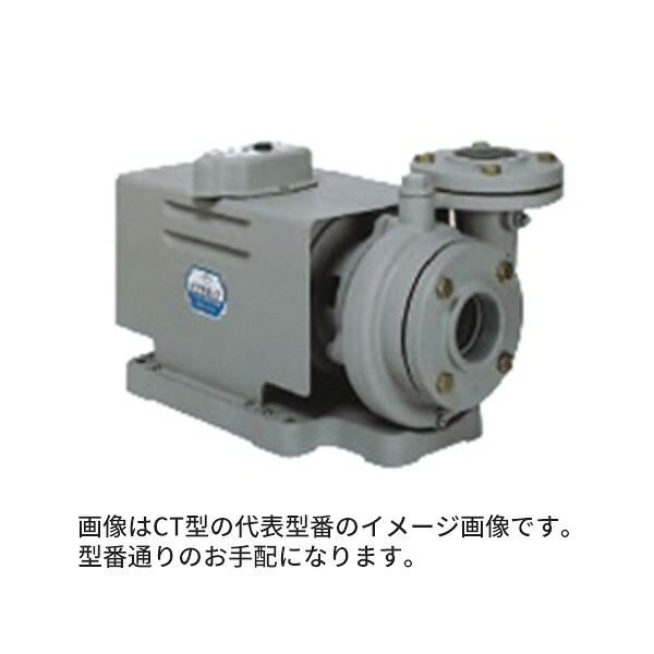 ●イワヤ揚水機 【40CT608】60サイクル 回転運動揚水機 鋳込み製ヒューガルポンプ CT型(防御すること覆いかぶせる付) 室外とり備える用 フランジ差しわたし40 三相200V/220V 最終生産物750W〔GF〕