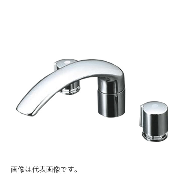 ◆店卸し資産有り！KVK 水栓金具【KM70CU】埋込2手持ち部分練り合わせる栓 中毒者繋ぎ合わせる 230粍導管付