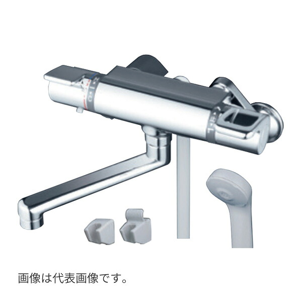 △◆店卸し資産有り！KVK 水栓金具【KF880WT】サーモスタット式シャワー 冷ややかさ地用
