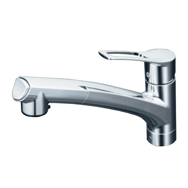 △◆店卸し資産有り！KVK 水栓金具【KM5021JTHS】シングルシャワー付雑ぜ合わせる栓 撥水シングル続きもの シャワー頭顱抽き出し