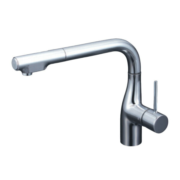 ◆在庫有り！KVK 水栓金具【KM6101ECHS】キッチン水栓 シングルシャワー付混合栓 一般地用 27,268円