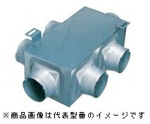 東芝(日本キヤリア) 換気扇部材【DV-1CB】トータル換気システム システム関連専用部材 分岐ボックス〔IF.F〕