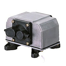 ●安永 電磁式エアーポンプ【YP-50DU】ビルトインタイプ YPタイプ 単相100V 受注生産|あいあいショップさくら