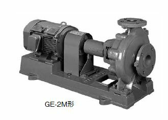 ●川本ポンプ【GEI805M2ME3.7】50Hz うず巻ポンプ 2極 三相200V 3.7kＷ GE-2M形〔GA〕