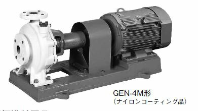 ●川本ポンプ【GEN405M4ME0.75】50Hz うず巻ポンプ 4極 三相200V 0.75kＷ GEN-4M形〔GA〕
