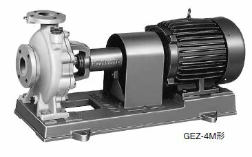 ●川本揚水機 【GEZ505M4M0.4】50サイクル 塩水用 ナイロン上塗り 三相200V GEZ-4M形 カワホープ〔GA〕
