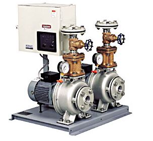 ●川本ポンプ【KW2-405AE2.2】50Hz 高架水槽用 ポンパー 三相200V KW2形 ステンレス製〔GF〕｜あいあいショップさくら
