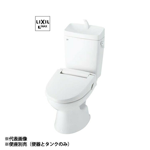 ●INAX/LIXIL【HBC-110PTU+DT-5800NBL】一般洋風便器(BL認定品) 床上排水(壁排水・Pトラップ)寒冷地・ヒーター付便器・水抜併用方式 手洗付 受注生産〔IE〕|あいあいショップさくら