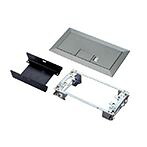 パナソニック 配線器具【NE35605】インナーコンセントスクエアL 器具ユニットプレートセット 受注約30日｜あいあいショップさくら