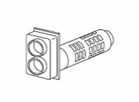 ●♪パーパス ふろがま関連部材【TP-BFDT-4】給排気筒トップ BFDP式