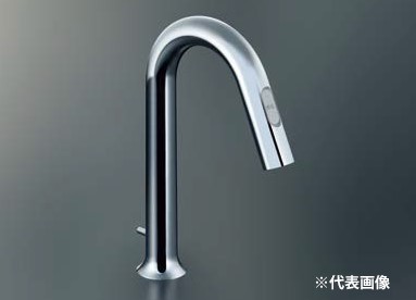 INAX/LIXIL【AM-311TV1】洗面器・幼児用便器腕っこき自動小銃水栓 練りあわせる水栓 ワット数操作手順100V 水抜き栓あり オートマージュグースネックタイプ 手動取り替えっこ付〔HI〕