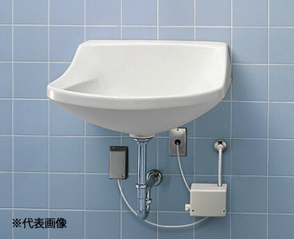 ●TOTO【L112#NW1】ホワイト 病院用器具 手術用壁掛手洗器 手洗器本体のみ〔HG〕