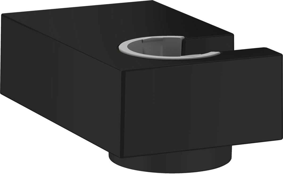 ハンスグローエ 【28387670】マットブラック シャワーホルダー ポルターE 受注生産〔EI〕|あいあいショップさくら