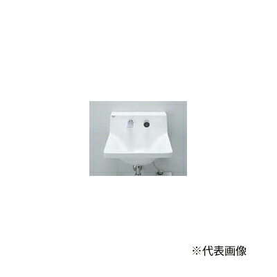 INAX/LIXIL 【L-A951H2E】ハイバックガード洗面器 コンパクトタイプ Mサイズ 壁給水 ハンドル水栓 水石けん供給栓付 排水金具別売〔HC〕