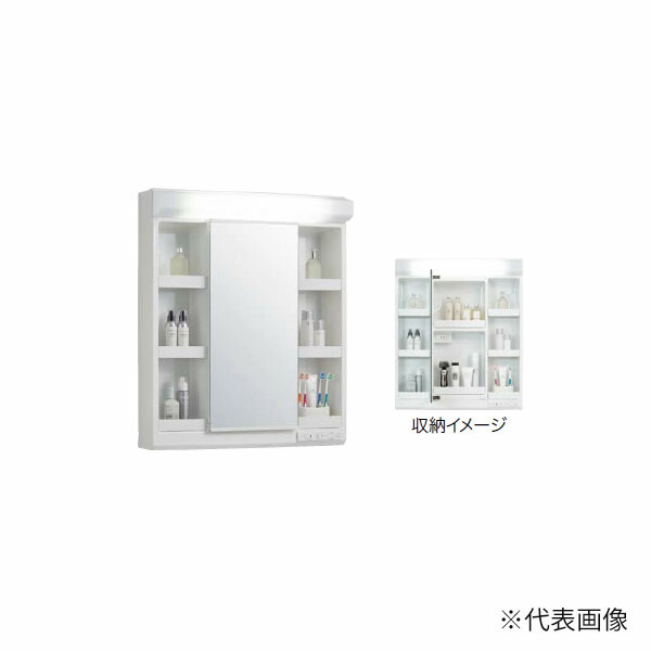 ●クリナップ 【M-751NFNC】銀鏡収納家具 FANCIO(ファンシオ) 1面鏡 間口75糎〔GB〕