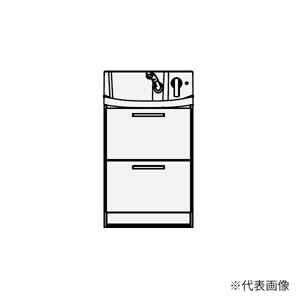 ●クリナップ 【BNFL60FWTCWJTS】判定基準(モノ白いこと) 人工マーブルどんぶり鉢洗面かざり付ける台 FANCIO(ファンシオ) オール横すべり印字機 間口60糎〔GB〕