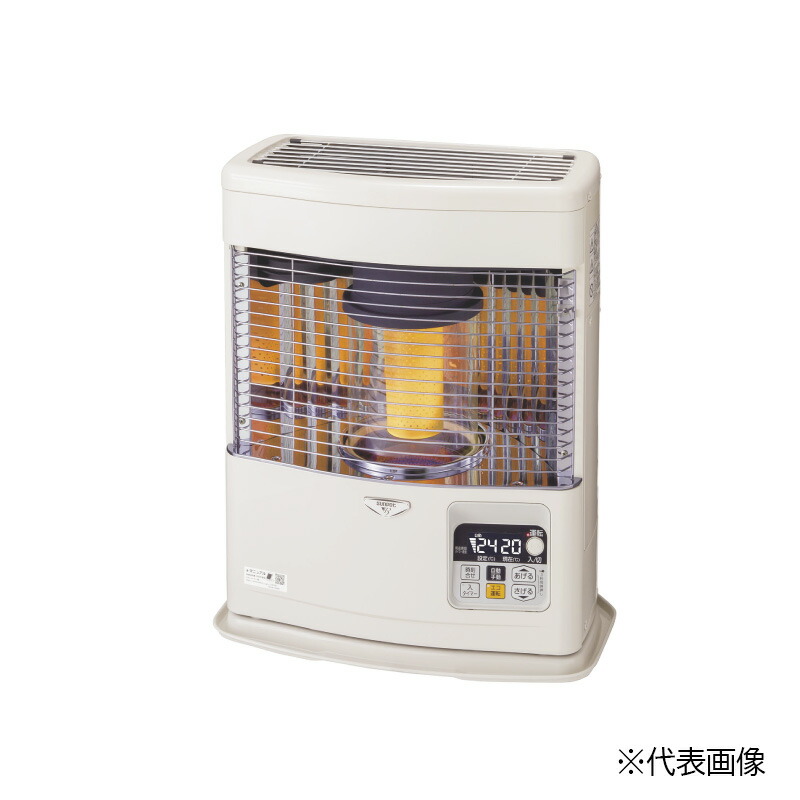 [KSH-4811KL C]長府製作所/サンポット 半密閉式石油ストーブ カベック 煙突式 木造13畳まで コンクリート20畳まで ホワイト 長府製作所(サンポット) KSH-4811KL 煙突式半密閉式石油暖房機