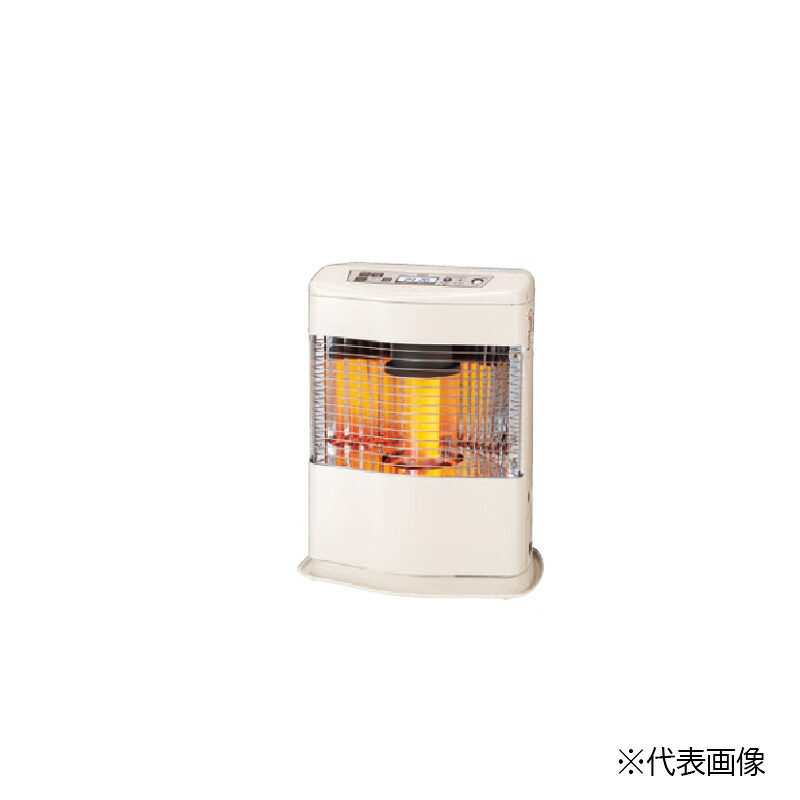 ●長府(旧サンポット) 石油ストーブ【FFR-3811BL C(W)】ホワイト カベック コンパクトタイプ FF式 木造10畳まで コンクリート16畳まで 石油タンク別置式(別売)〔FI〕｜あいあいショップさくら