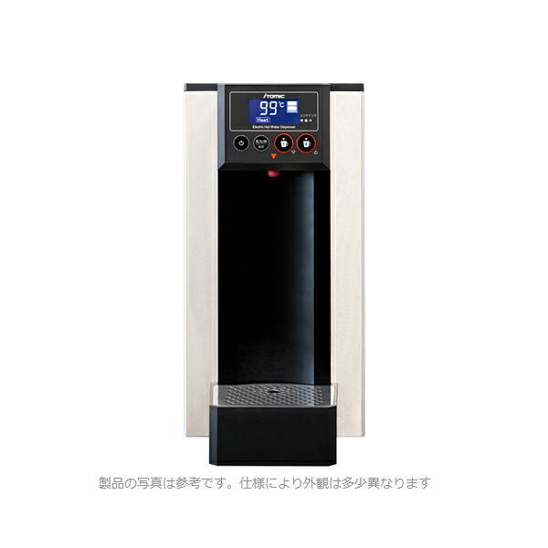 イトミック 小型灯し火温水器【EHWD-14K(1)(本体のみ)】ステンレス鋼調 EHWD-14続きもの 貯湯式14L 喫茶店～版 単相100V 受注約2週〔FB〕