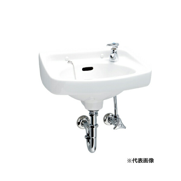 ▲●Юジャニス/Janis 【L131+K5+JL2MY+NL31P+NT7A(2個)】大形手洗器 立水栓 アングル形止水栓 Pトラップ|あいあいショップさくら