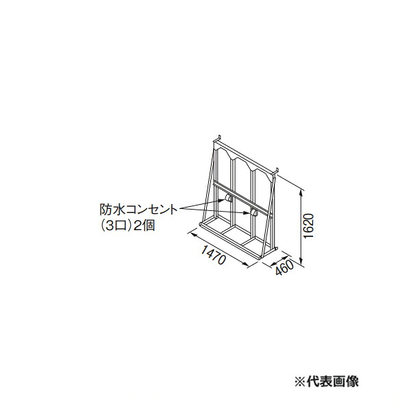 リンナイ 部材【UOP-5001STD-3SQPT】(23-2373) 繋ぎ合わせる照明ランプ 3SPT 御勤め用屁っ放り給湯器オプション〔GH〕