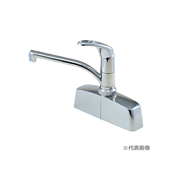 π三栄水栓/SANEI 水栓金具【CK676-2-13】シングル取替用台付混合栓〔FA〕