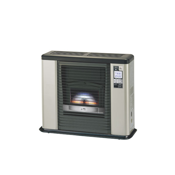 ●長府(旧サンポット) 重油暖房器【FFR-703RX E(SB)】甲殻金髪 ゼータス イング FF式 木造18畳/混凝土29畳 重油貯蔵タンク別売〔FI〕