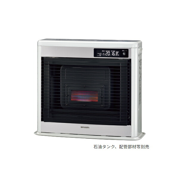 ●コロナ 暖房機器【FF-IR6825(W)】シャンパンホワイト FF式石油暖房機(輻射型) FIRNEO(フィルネオ) ガス化式 主に18畳用 別置タンク式(石油タンク別売) 94,221円
