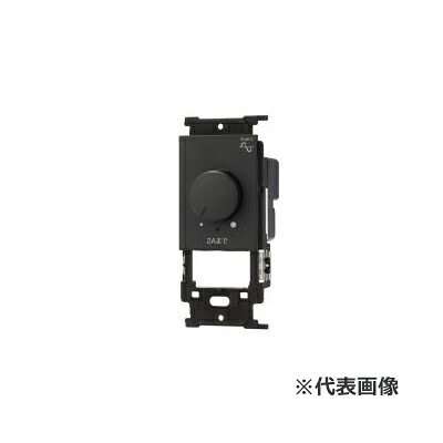 β神保電器 配線器具【NW-RTE2N-BK】ライトコントロールスイッチ LED照明対応形 消灯機能なし 逆位相制御方式 スリムスクエアBLACK J・WIDE SLIM(Jワイドスリム)