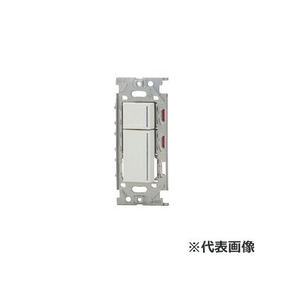 β神保電器 配線器具【NKD-D2PW】ピュアホワイト NKシリーズ 埋込スイッチダブル DALI-2インプットデバイス 受注生産