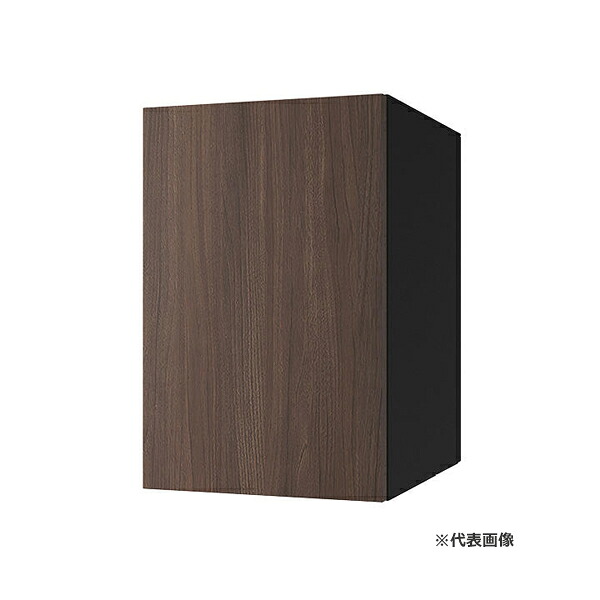 ▲●u.ナスタ/Nasta 【KS-TL06R-P475-WNT】ウォールナット×ブラック 宅配ボックス サイズL ポスト一体型 前入前出 防水タイプ 右勝手 受注約1週