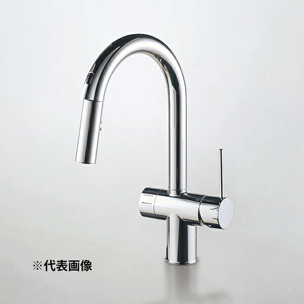 Юパナソニック 水栓金具【JUA08FPSWDAZ】S位置付け エコナビフロントセンサー水栓 Crメッキ 冷ややかさ地 タッチレス