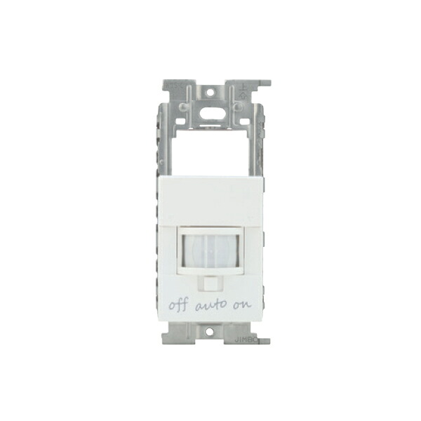 β神保電器 配線器具【AWS03101KW】キネティックホワイト artificシリーズ 壁用 埋込感熱センサスイッチ 4線式｜あいあいショップさくら