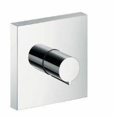 ハンスグローエ【10972000】アクサー シャワーコレクション 埋込式止水栓 (化粧部) 12×12 受注生産〔EI〕