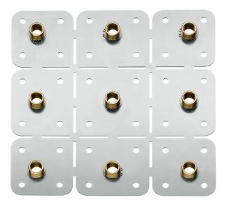 ハンスグローエ 埋込パーツ【28470180】アクサー シャワーコレクション シャワーモジュール (天井取付用埋込部) 受注生産〔EI〕