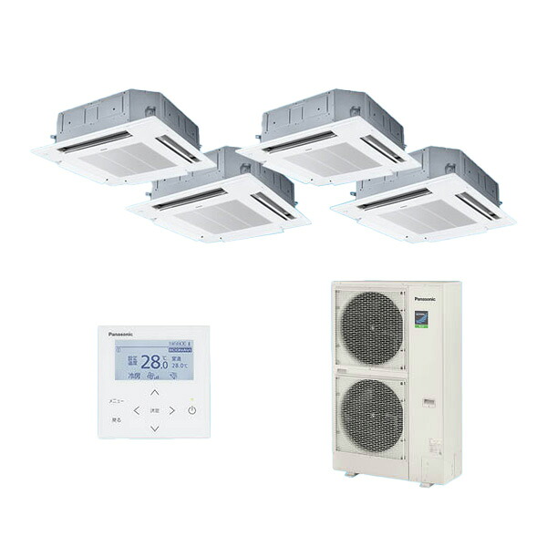 ●βパナソニック 御役目用冷房装置【PA-P224U7HVC】[分かれ出る管仕掛ける] 4道のり上昇限度テープ形 等しくダブルツイン エコナビ 三相200V P224形 8.0意気込み好いかげんに