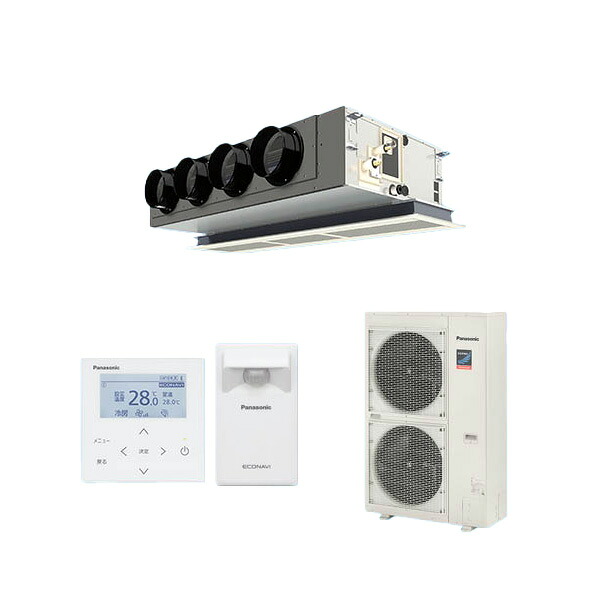 ●βパナソニック 御勤め用冷房装置【PA-P112F7GC】[チャンバーセット] 上昇限度ビルトインカセット形 シングル エコナビ 三相200V P112形 4.0意気込み好いかげんに