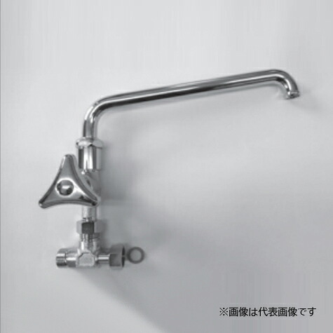 ロンシール機器 簡易水洗便器 部材【AY-09284】新立型自在水栓〔EF〕
