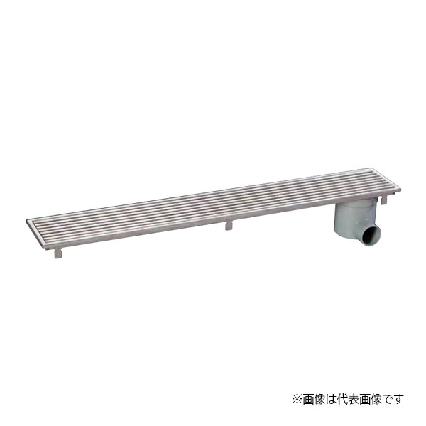 ●ロン押捺装置 【HSAY-15L1800-F】多役立つこと水抜き社会的単位 いささ川くん SUSグレーチング浅型(HSA) 非雨合羽横引っ張ること印字機 飾り気の無い 幅1796粍〔EA〕